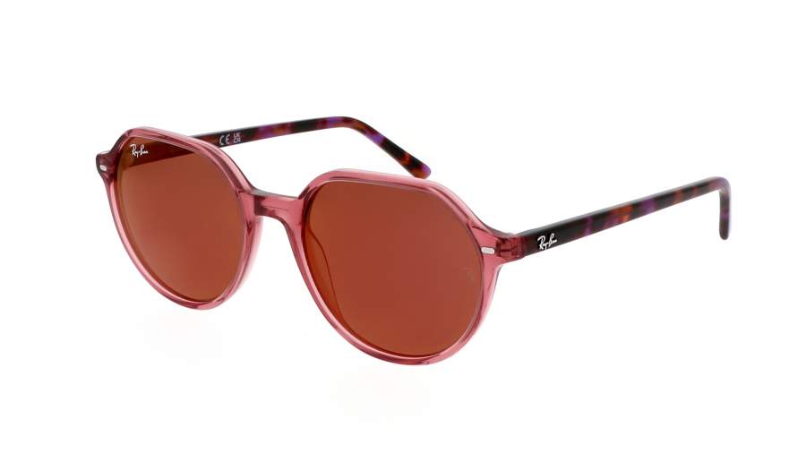 Sunglasses Ray-ban Thalia RB2195 66372K 53-18 Transparent pink