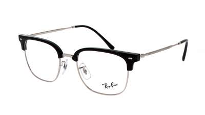 Ray-Ban New clubmaster RX7216 RB7216 2000 51-20 Black on Silver