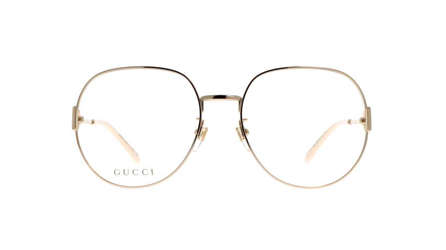 Lunettes de vue Gucci  GG1208O 002 58-18 Or en stock