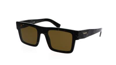 Prada Symbole PR 19WS 19D01T 52-21 Black/Yellow Marble