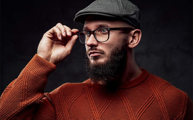 Des lunettes vintage pour homme au style maîtrisé